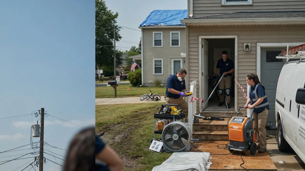 Water Damage Repair in Wellston, OK near me